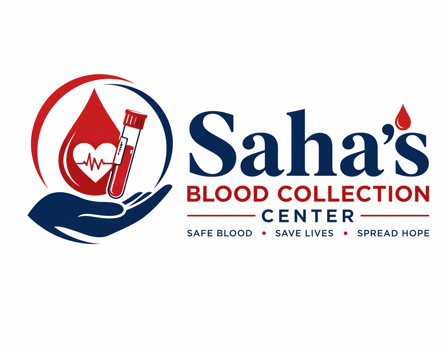 Saha’s blood collection center